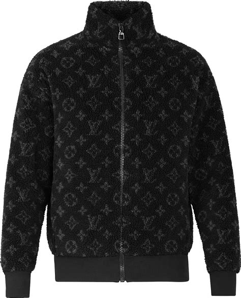 louis vuitton black monogram jacket